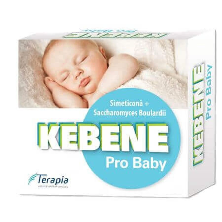 Краплі оральні симетиконові Kebene Pro Baby + Saccharomyces Boulardii, 20 мл + 2 г, Therapy Sa: ціни та характеристики