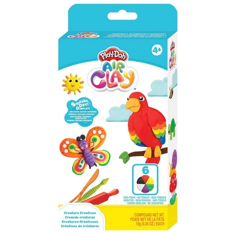 Воздушная глина Пластилин, Мастерская скульптуры, 4 года+, Play Doh: цены и характеристики