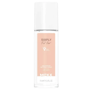 Mexx Simply For Her Спрей-дезодорант натуральный, 75 мл