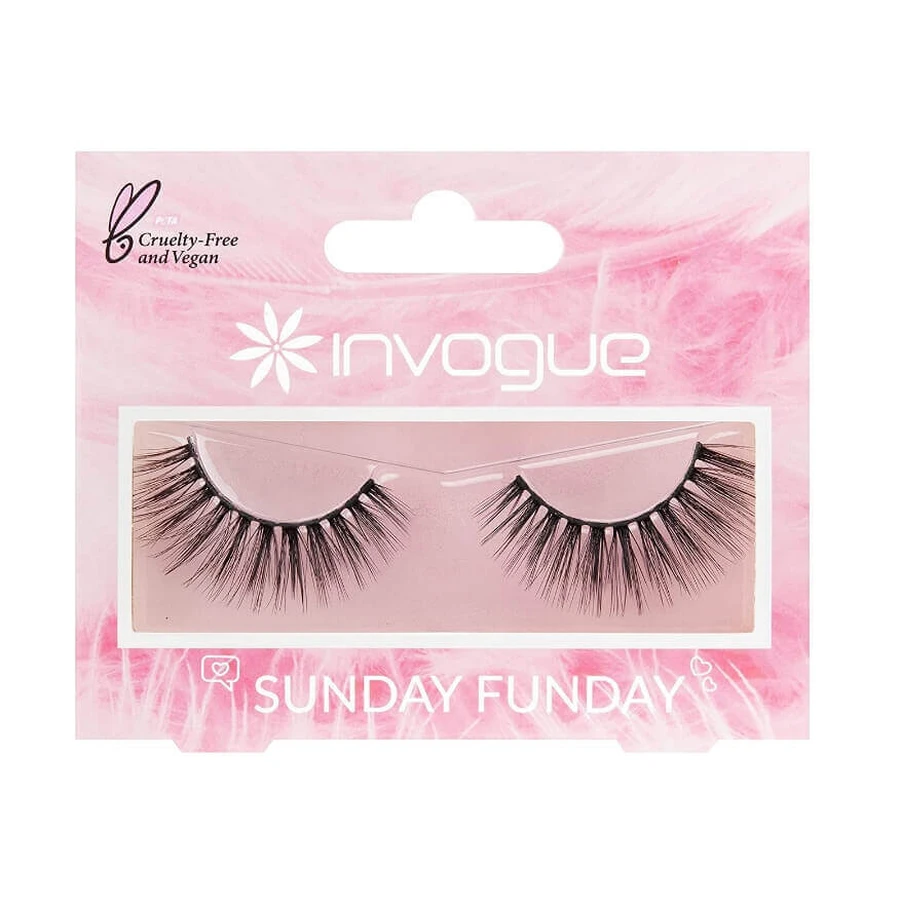 Invogue, Sunday Funday Искусственные ресницы, 1 пара: цены и характеристики