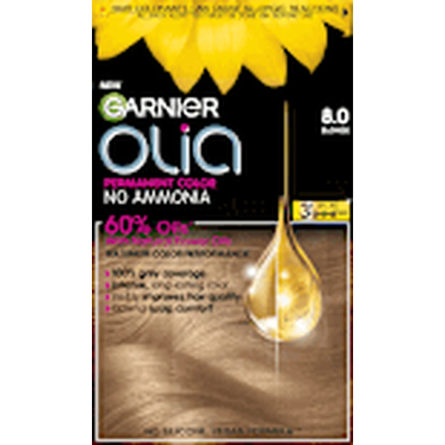 GARNIER olia Permanent Colour 8.0 Blonde, 174 мл: цены и характеристики