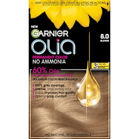 GARNIER olia Permanent Colour 8.0 Blonde, 174 мл: цены и характеристики