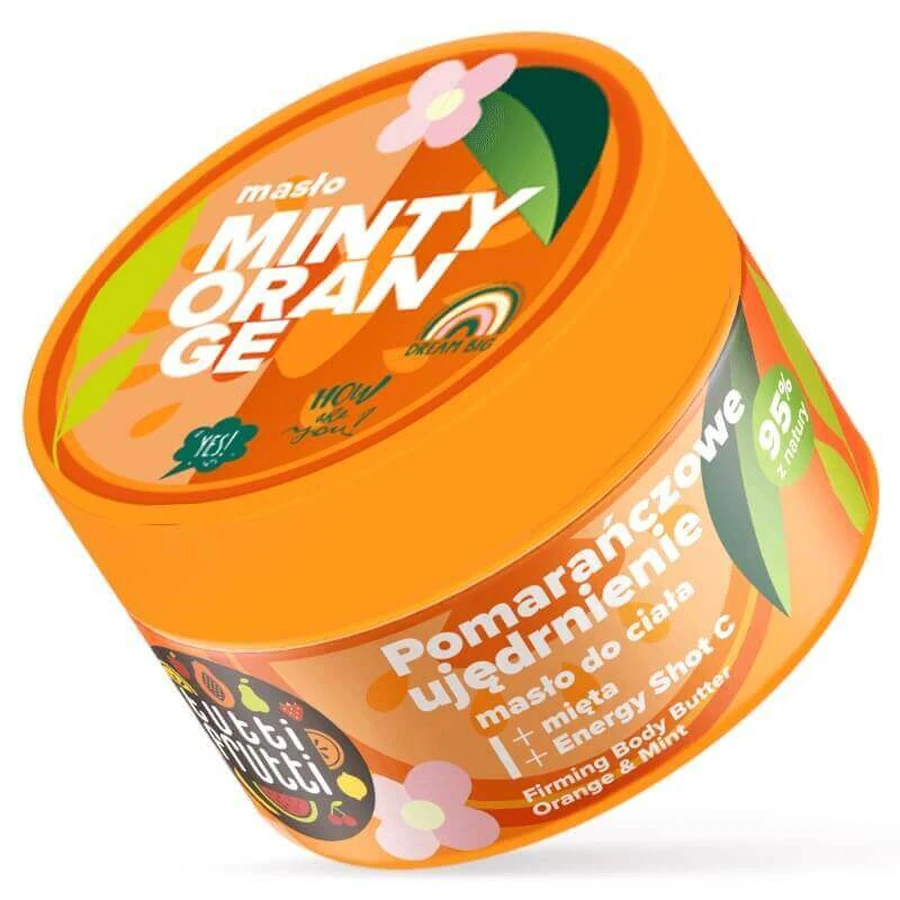 Зміцнююче масло для тіла Farmona Tutti Frutti Апельсин і м'ята + Energy Shot C, 200 мл: ціни та характеристики