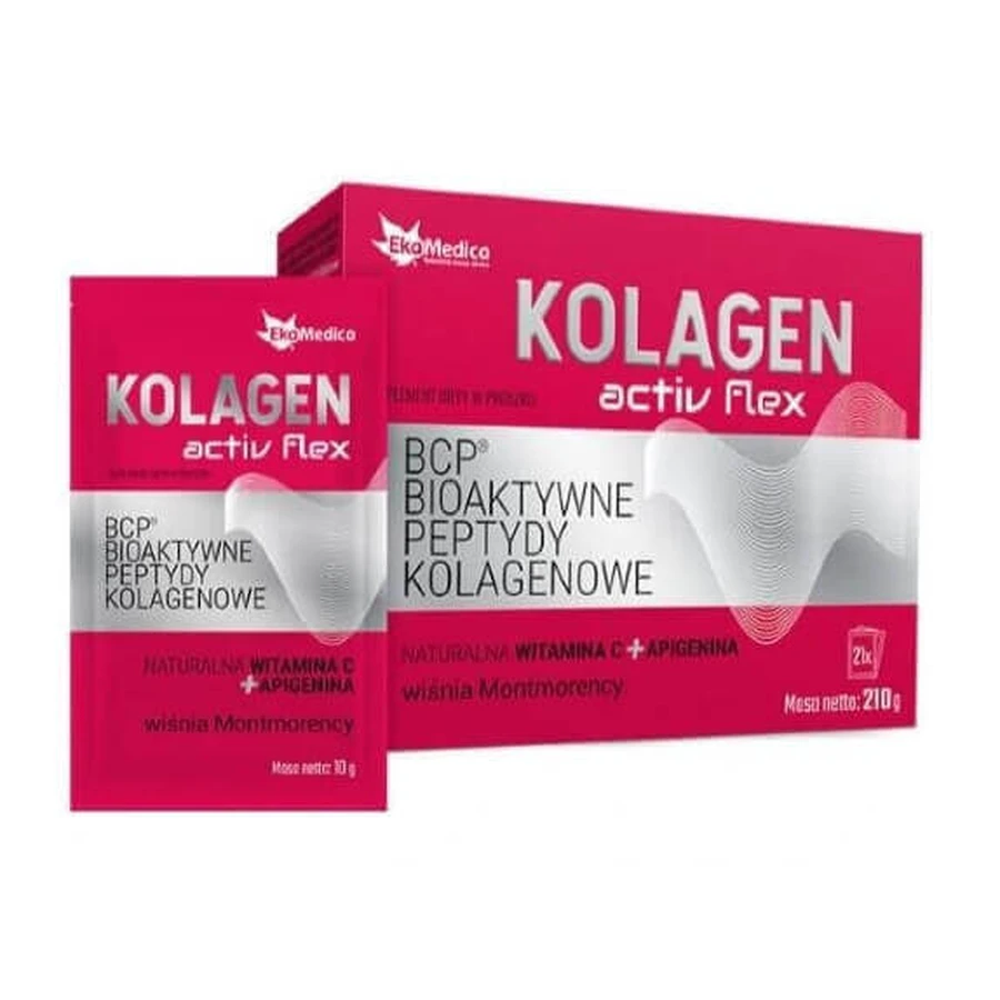 Collagen Activ Flex, 21 пакетик х 10 г: ціни та характеристики