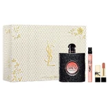 Yves Saint Laurent Black Opium Pour Femme Set Eau de Parfum, 90 ml + Eau de Parfum, 10 ml + Ruy