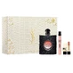 Yves Saint Laurent Black Opium Pour Femme Set Eau de Parfum, 90 ml + Eau de Parfum, 10 ml + Ruy
