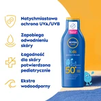 Nivea Sun Kids Protect & Care сонцезахисний лосьйон для дітей SPF50+, 200 мл: ціни та характеристики