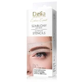 Трафарети для брів Delia Eyebrow Expert, 10 шт