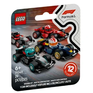 Колекційні гоночні боліди F1, 6 років+, 71049, Lego Formula 1