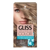 Schwarzkopf Gliss Color Крем для окрашивания волос 8-16 натуральный пепельный блондин