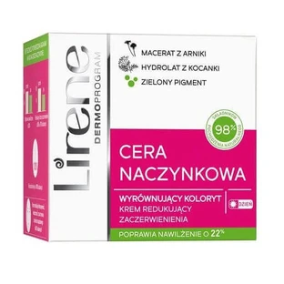 Lirene Naive Skin, Дневной крем, уменьшающий покраснения, 50 мл