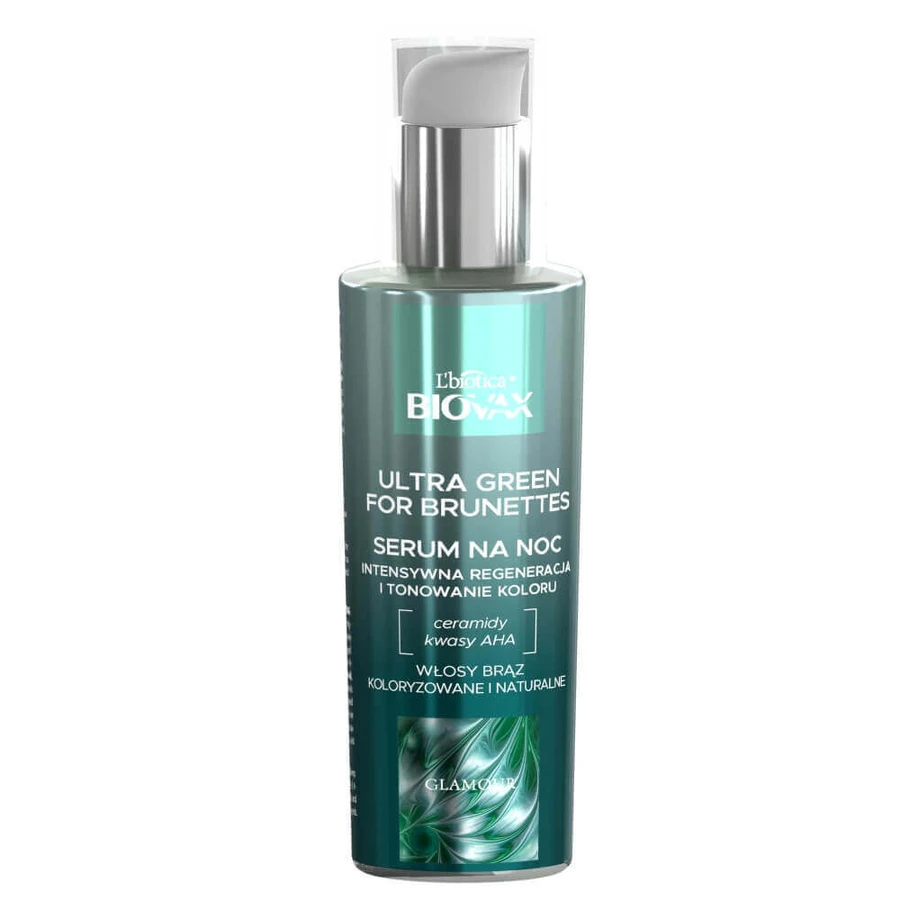Biovax Glamour Ultra Green For Brunettes Ночная восковая сыворотка, 100 мл: цены и характеристики
