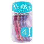 Gilette Venus 3 Colors, aparat de ras pentru femei, de unică folosință, 4 bucăți: ціни та характеристики