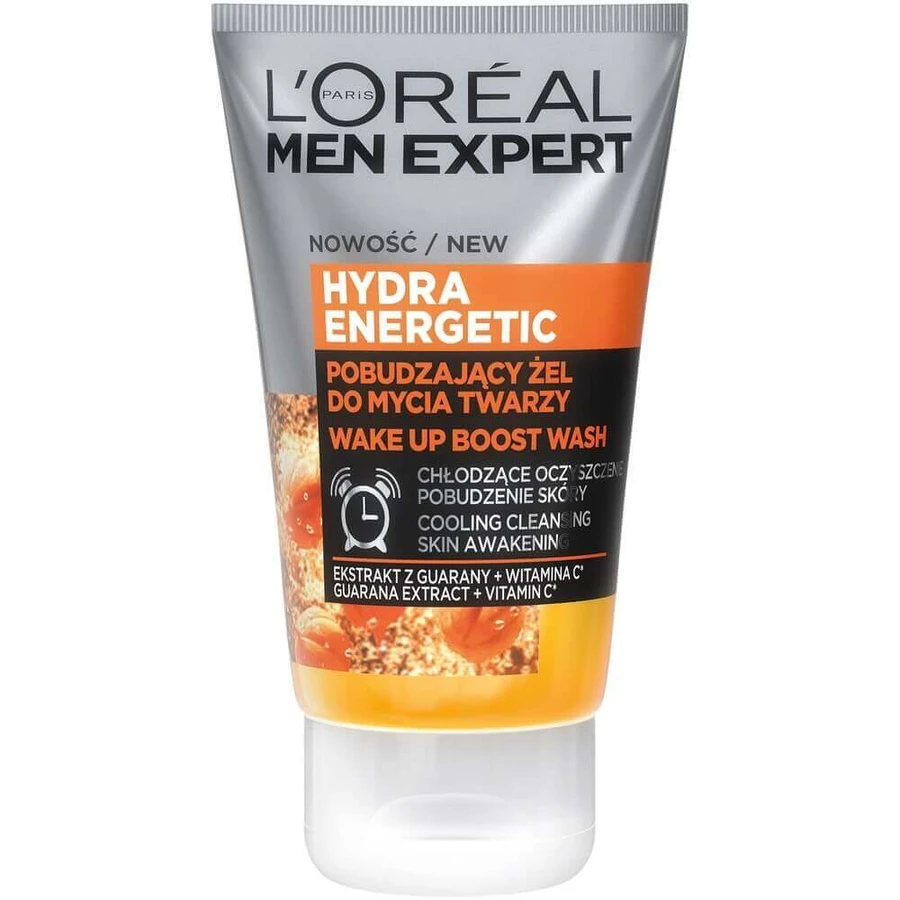 L'oreal Men Expert Hydra Energetic Очищающий гель для лица, 100 мл: цены и характеристики