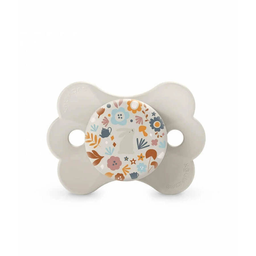 Пустушка Suavinex Physiological Pacifier SX PRO Wonderland 0-6m Butterfly Beige Liberty: ціни та характеристики