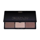 Wibo 3 Steps To Perfect Face Contouring Palette темная, 10 г