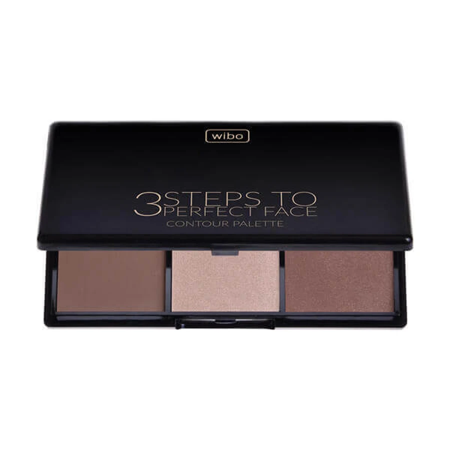 Палетка Wibo 3 Steps To Perfect Dark Contouring Palette, 10 г: ціни та характеристики