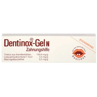 Dentinox N, эль для зубьев, 10 г