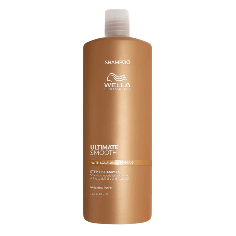 Зволожуючий шампунь для сухого волосся зі скваланом та Омега 9 Ultimate Smooth, 1 л, Wella Professionals: ціни та характеристики