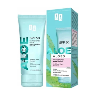 AA Aloe Vera, Увлажняющий крем с SPF 50, 40 мл