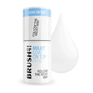 BrushUp! Молочний гібридний топ Milky Coat On Top Follow The Milky Way, 5 г