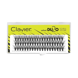 Clavier Natural Du2o Двойной объем Подборка искусственных ресниц 9 мм