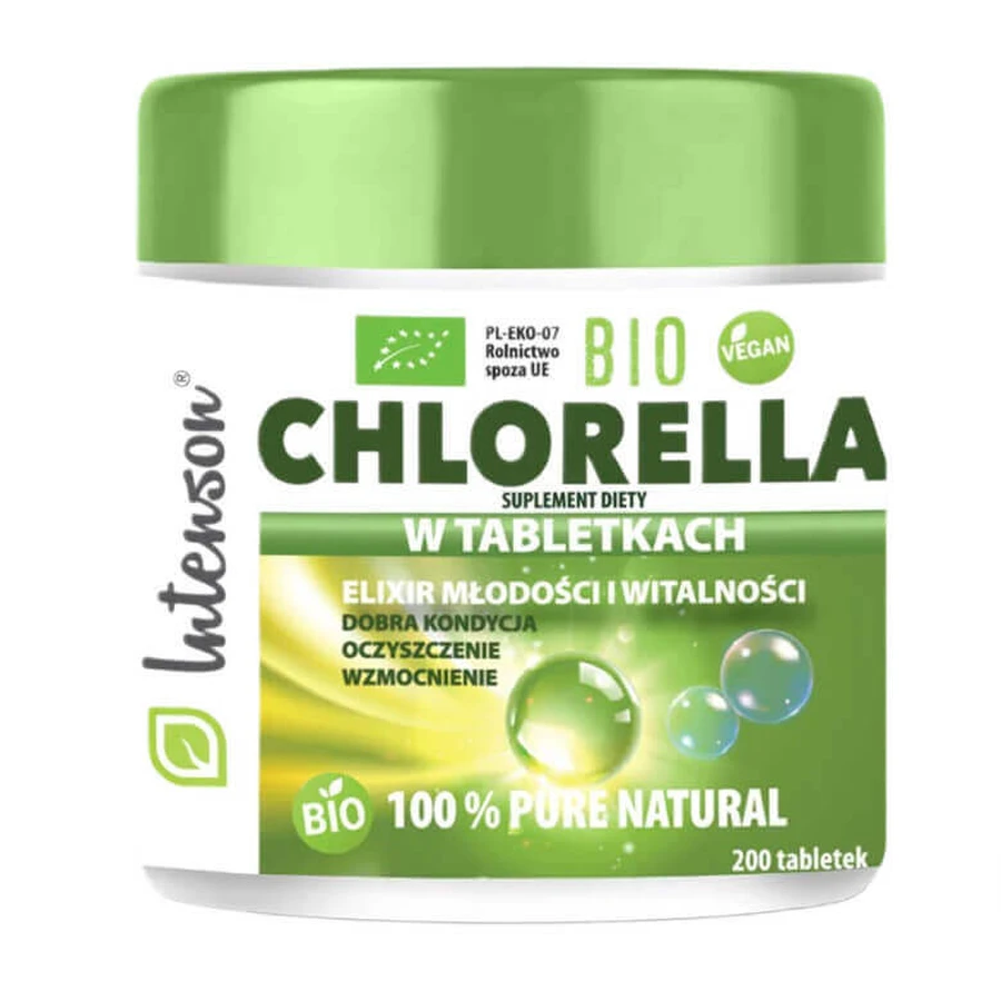 Intenson Bio Chlorella, 200 компонентов: цены и характеристики