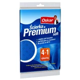 Оскар, М'яка ганчірка Premium 4 + 1 шт