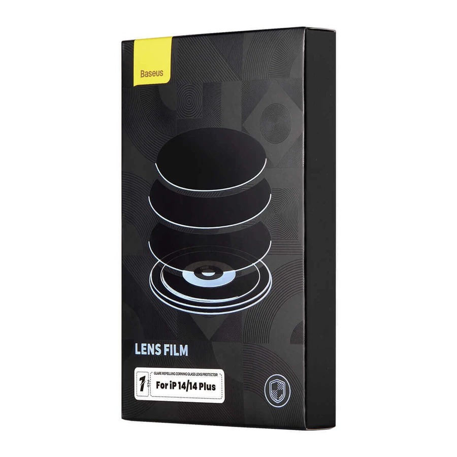 Загартоване скло Baseus для iPhone 14 / iPhone 14 Plus Camera Lens Transparent + Cleaning Kit: ціни та характеристики