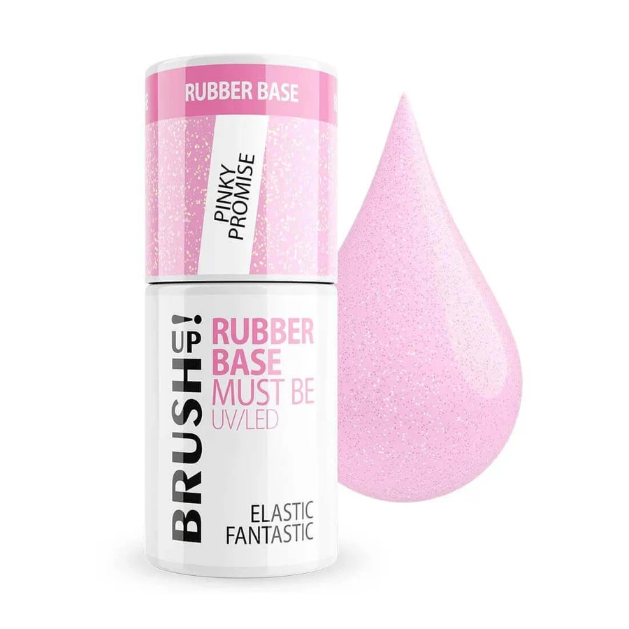 BrushUp! Каучукова основа Pinky Promise Hybrid Nail Base, 5г: ціни та характеристики