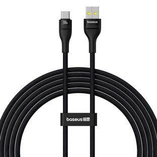 Baseus Flash 2 USB-A / USB-C 100W cablu 2 m - negru