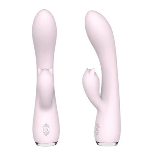 Вибратор Fanny Light Pink Rabbit с 9 режимами вибрации