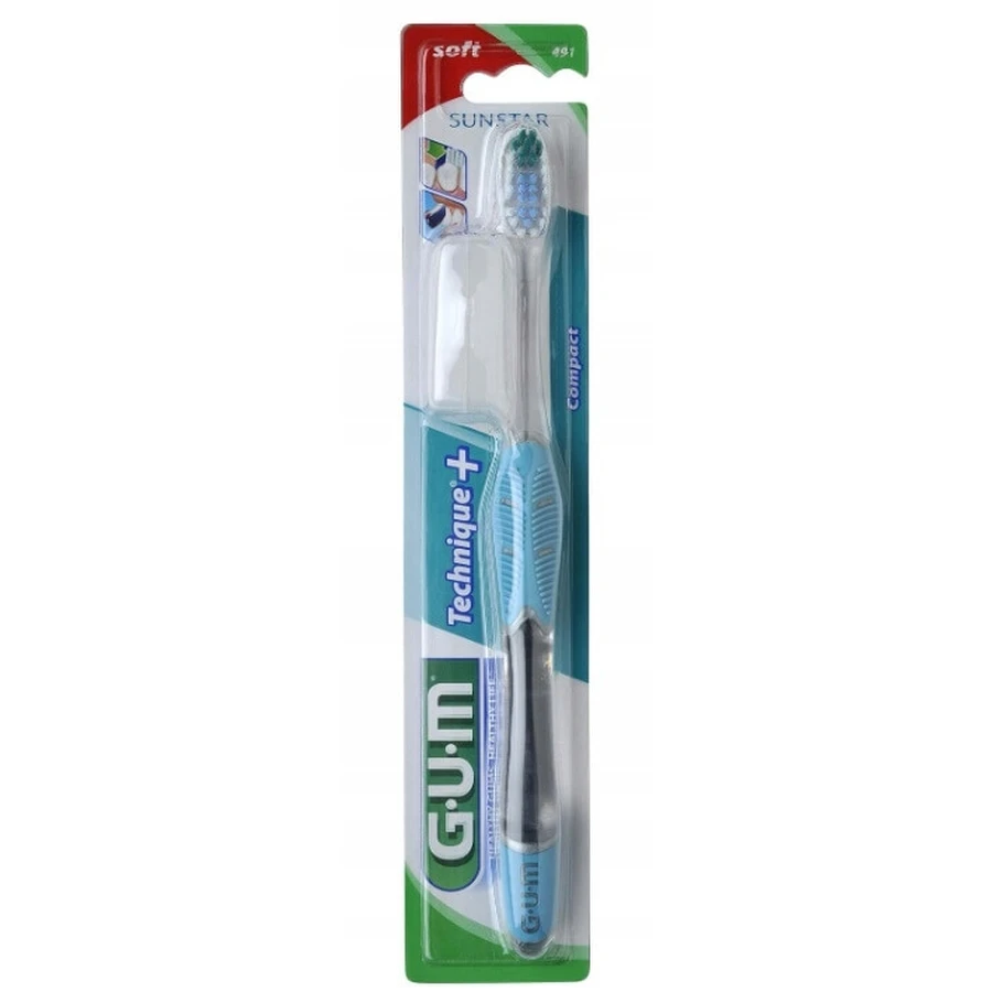 Компактна зубна щітка Gum Technique+ Soft, 1 шт: ціни та характеристики