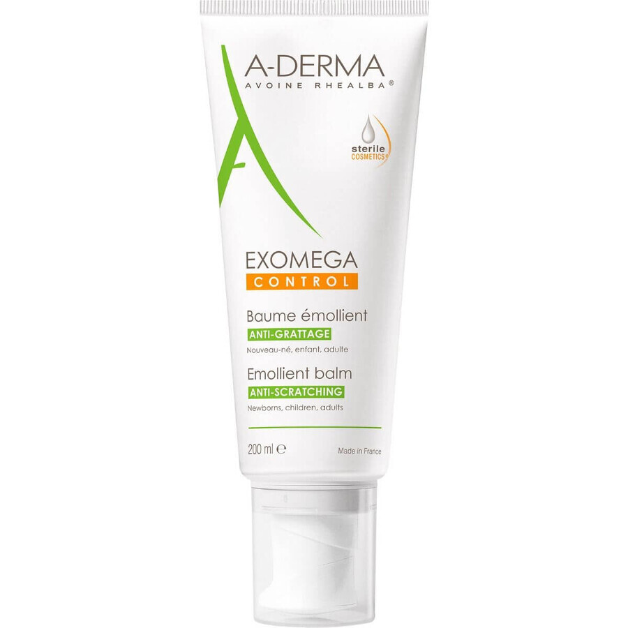 Бальзам A-Derma Exomega для смягчения атопической кожи лица и тела, 200 мл.: цены и характеристики