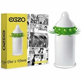 Презерватив Exo Bee's Knees Condom з пестливими шипами Soft, 1 шт
