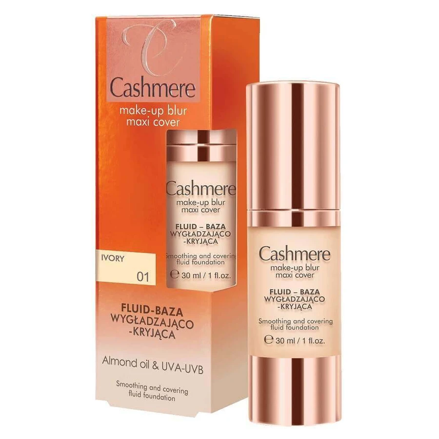 Cashmere Make-Up Blur Maxi Cover Fluid-Base 01 Ivory, 30 мл: цены и характеристики
