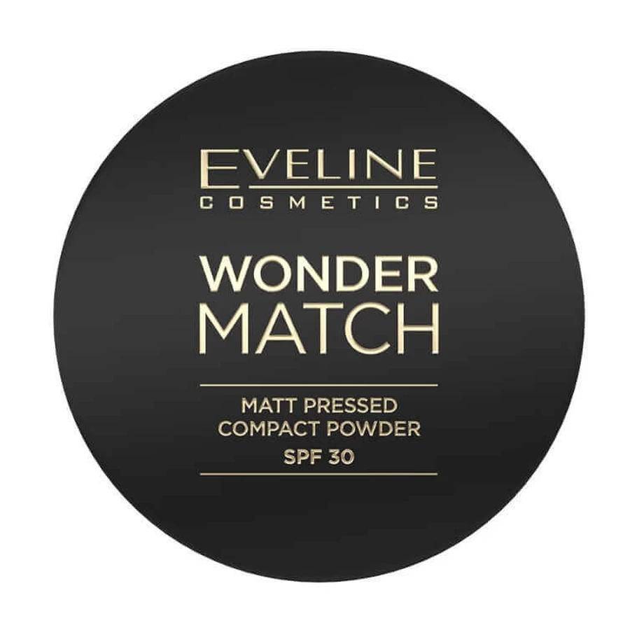 Eveline Cosmetics, Wonder Match, Матова пресована пудра з SPF 30 № 02, 8 г: ціни та характеристики