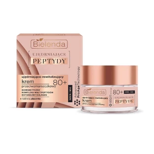 Bielenda Firming Peptides 80+ Укрепляющий и восстанавливающий дневной и ночной крем против морщин, 50 мл