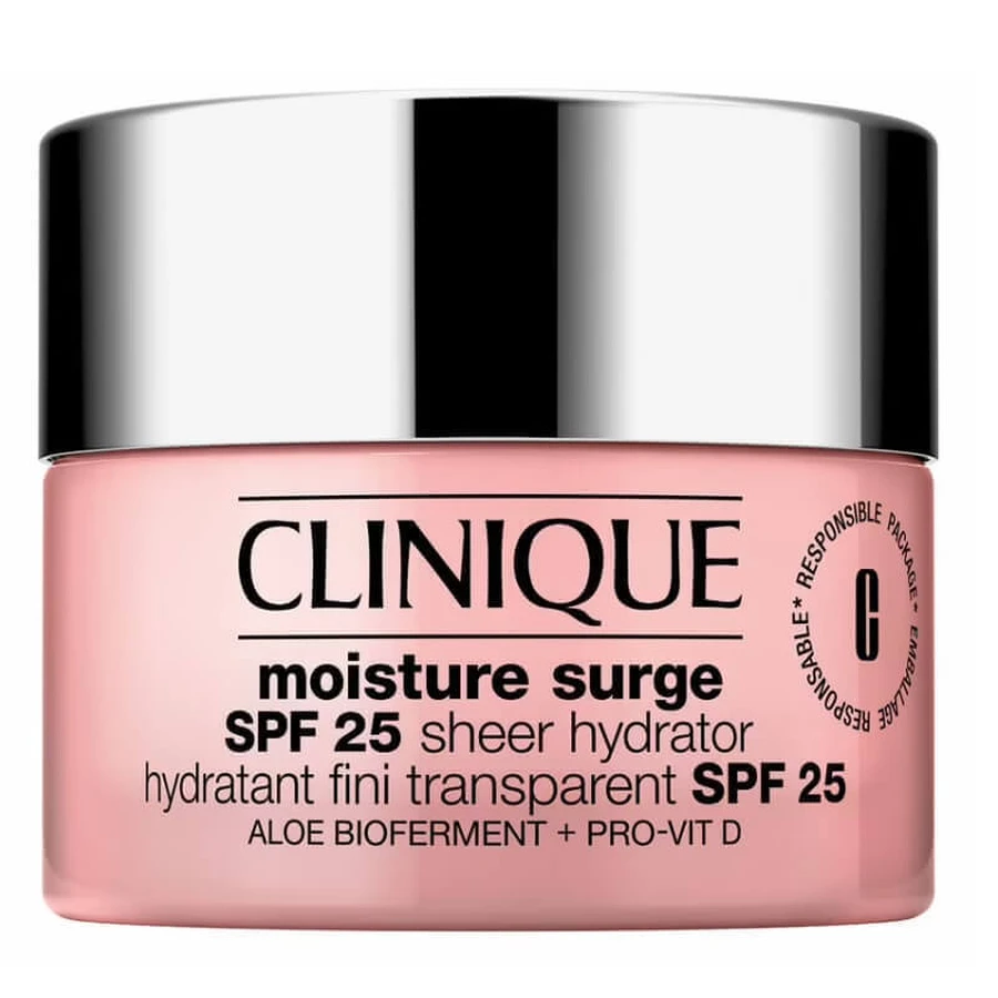 Clinique Moisture Surge SPF25 Sheer Hydrator, зволожуючий крем для обличчя, 50 мл: ціни та характеристики