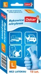 Oskar, Нитриловые перчатки размер L, 10 штук