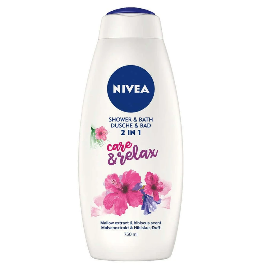 Nivea Care amp; Relax el shower 2 в 1, 750 мл: цены и характеристики