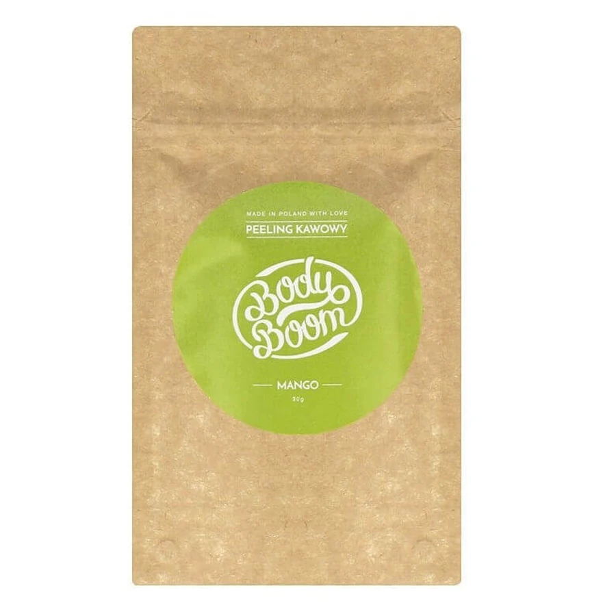 Body Boom, Скраб с манго и кофе, 30 г: цены и характеристики