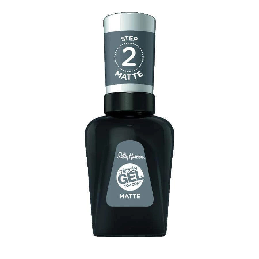 Sally Hansen Miracle Gel Top Coat Matte, 14,7 мл: ціни та характеристики