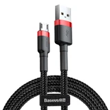 Кабель Baseus Cafule CAMKLF-C91 USB-A / micro USB 1.5A 2 м - чорно-червоний