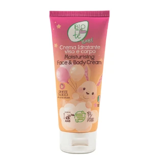 Детский крем Bioconte Baby Moisturising Face & Body Cream, увлажняющий, органический, 100 мл
