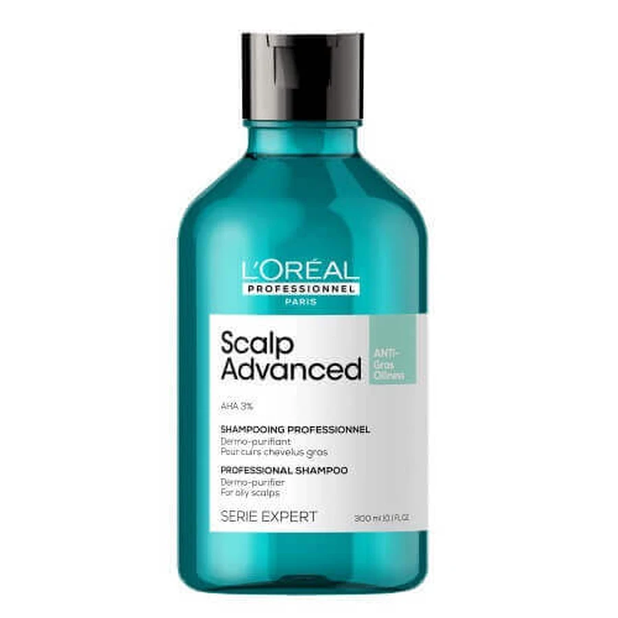 L Oreal Professionnel Serie Expert Scalp Advanced Cleansing Шампунь для жирной кожи головы, 300 мл: цены и характеристики