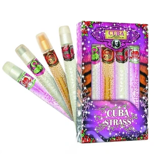 Cuba Original Cuba Strass Set Snake Eau de Parfum 35 мл + Tiger Eau de Parfum 35 мл + Zebra Eau de Parfum 35 мл + Heartbreaker Eau de Parfum 35 мл