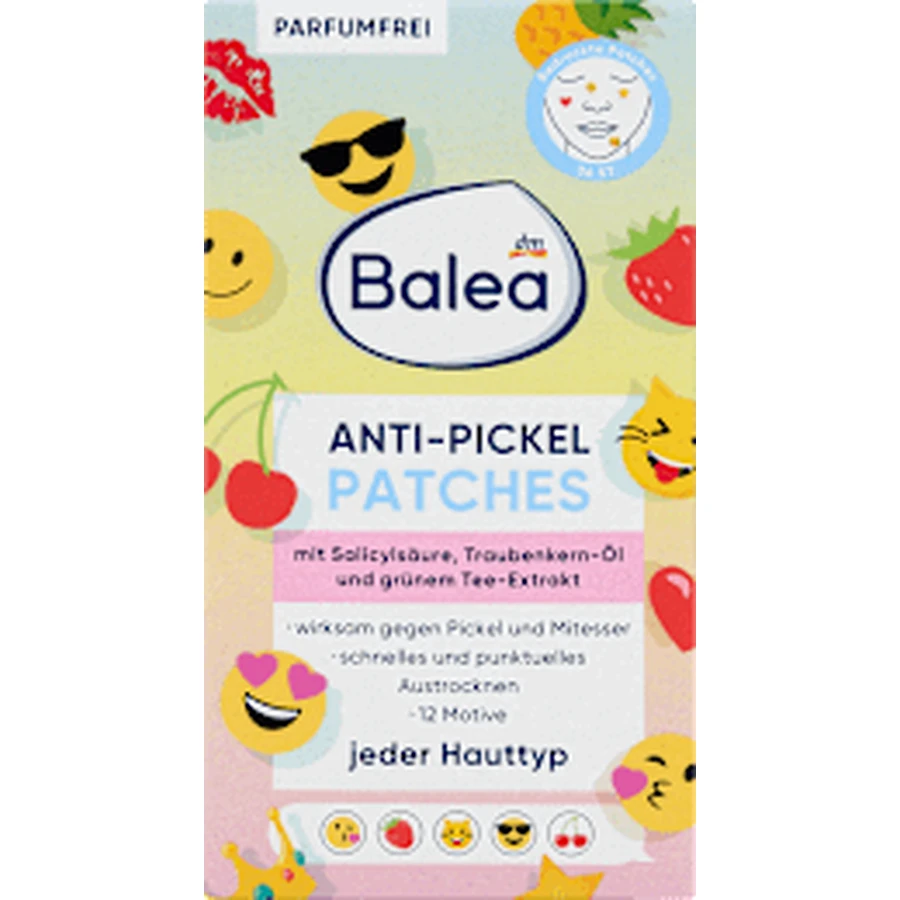 Пластыри от прыщей Balea, 36 шт.: цены и характеристики