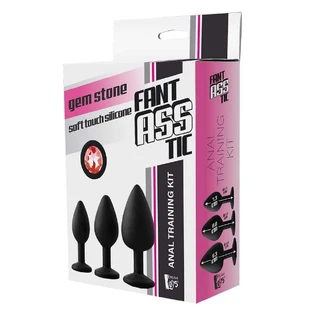 Dream Toys Fantastic Anal Training Kit Red Stone Anal Plug, 3 шт