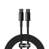 Кабель Baseus CATWJ-A01 USB-C - USB-C PD QC 100W 5A 480Mb/s 2 м - чорний